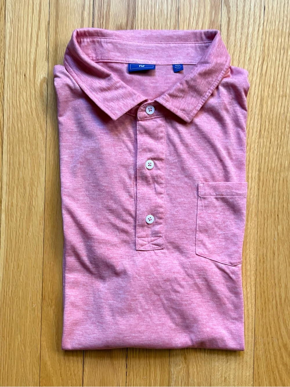 FootJoy Golf Men’s Short Sleeve Performance Polo 2XL XXL Orange Heather